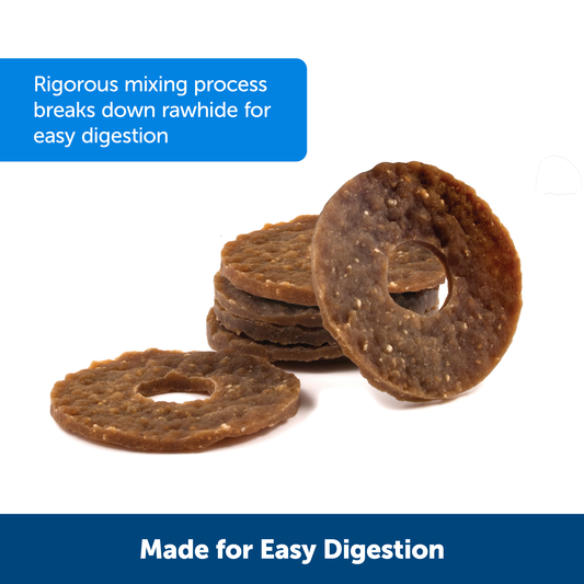 PetSafe Busy Buddy Natural Rawhide Rings