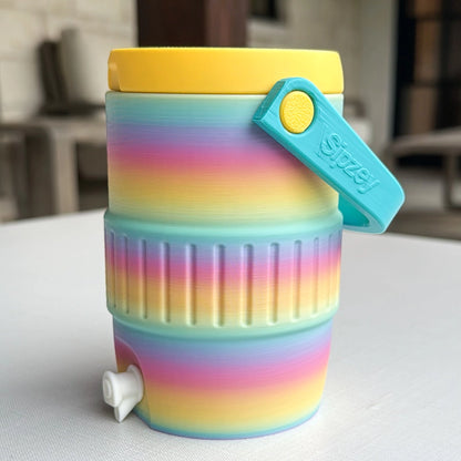 Retro Jug Cooler Can Holder