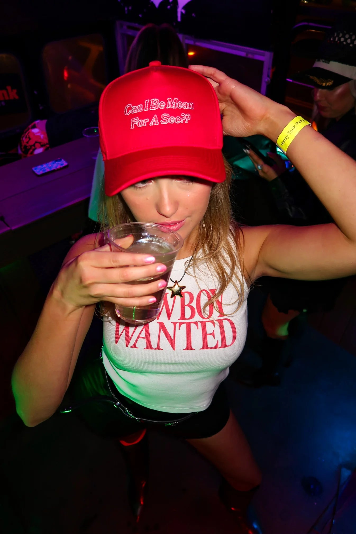 Can I Be Mean for a Sec Hat