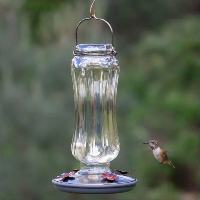 Perky-Pet Clear Starglow Vintage Hummingbird Feeder