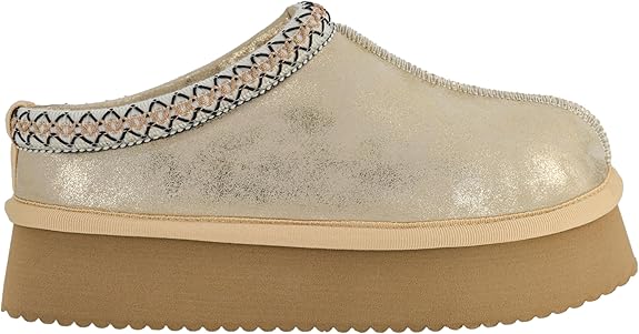 Corkys Pillow Talk in Washed Gold Metallic