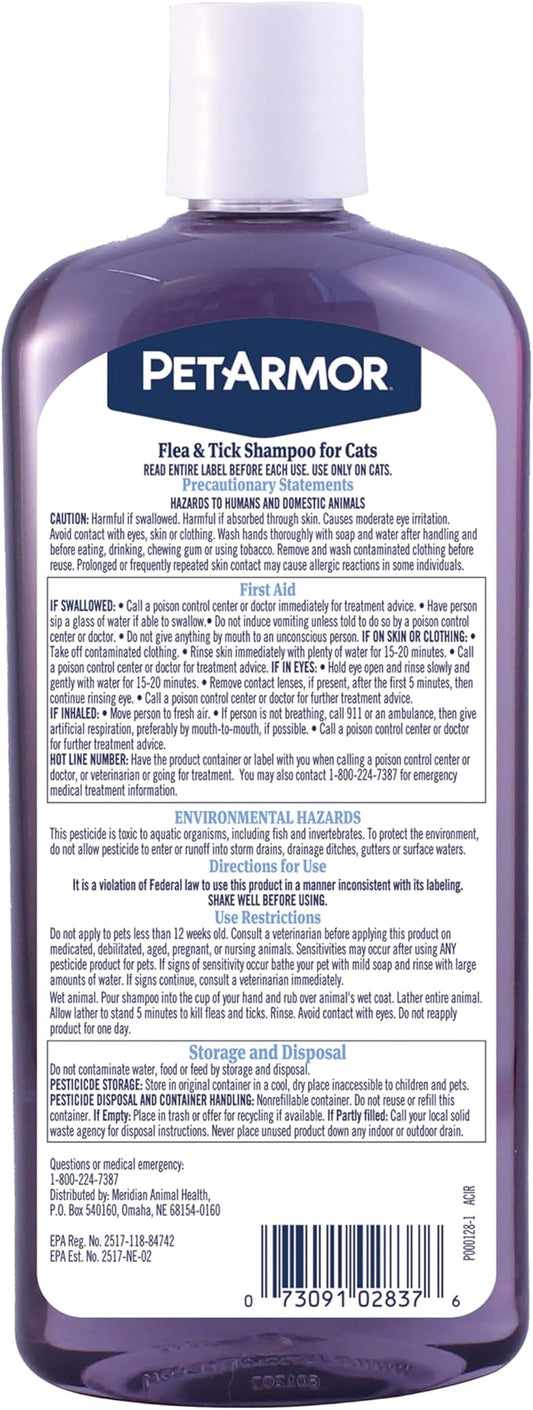 PetArmor Flea and Tick Shampoo for Cats