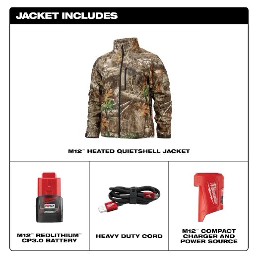 Milwaukee M12™ Heated Quietshell Camo Jacket