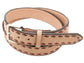 Texas Saddlery Roughout Buckstitch Belt