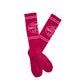 Lucky Chuck Cactus Alley Cowboys Lover Pink Performance Socks