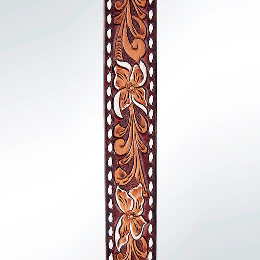 American Darling Tooled Leather Crossbody Handle Strap for Bags