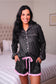 Smokey Leopard Ruffle Pajama Set