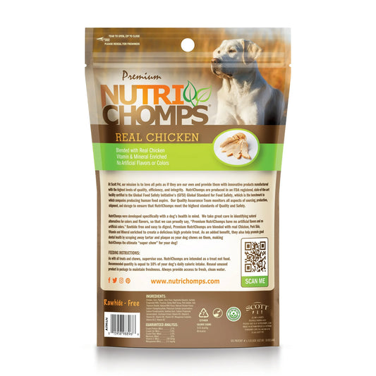 Premium Nutri Chomps Mini Twists-Chicken Flavor