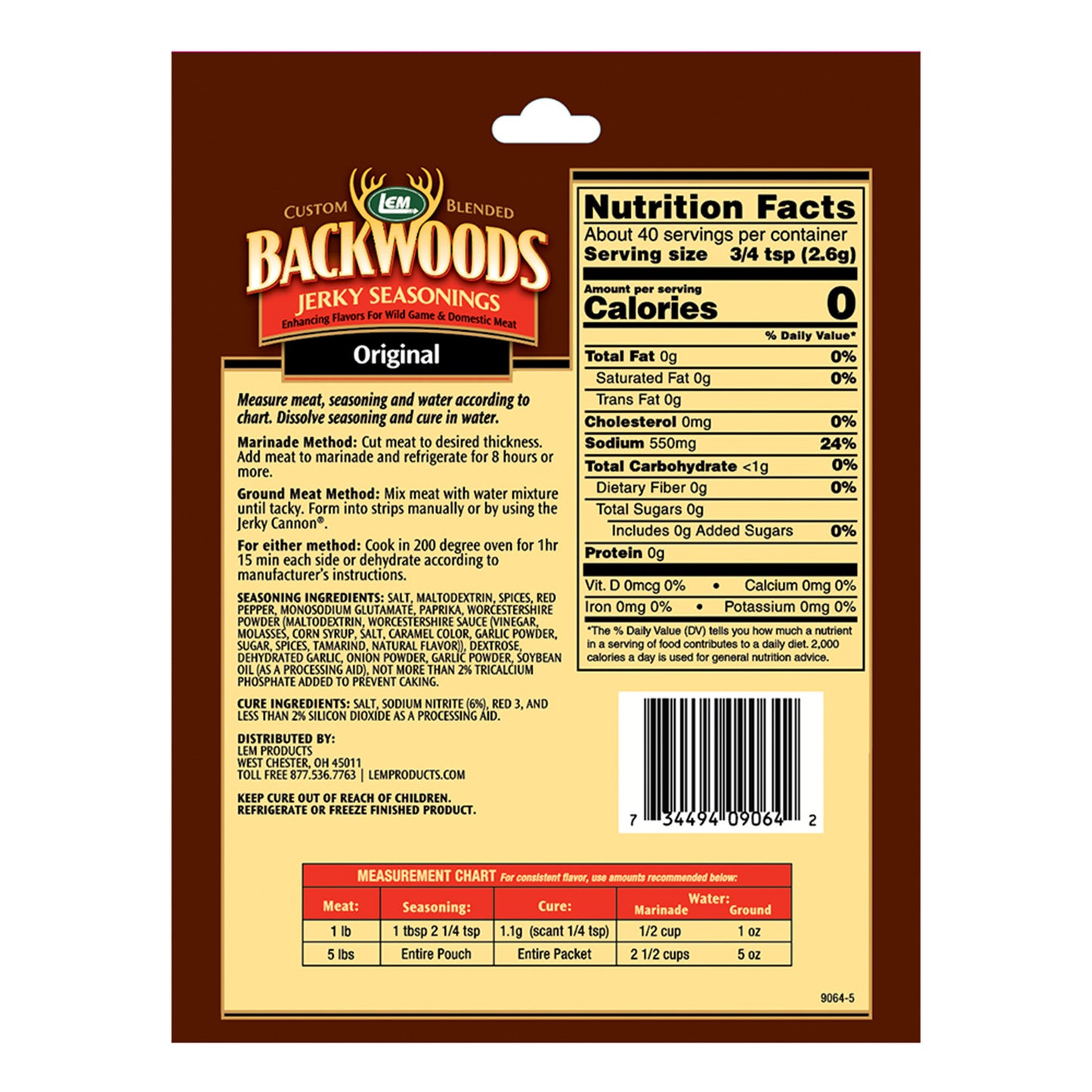 Backwoods Original Jerky Seasoning