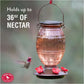Perky-Pet Prohibition Top-Fill Glass Hummingbird Feeder