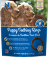 N-Bone Puppy Teething Rings Peanut Butter Flavor