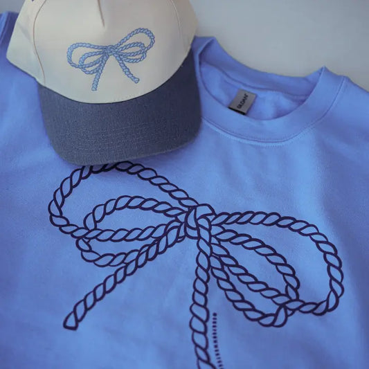 Rope Bow Hat