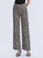 Vervet Super High Rise Wide Leg Jean in Leopard
