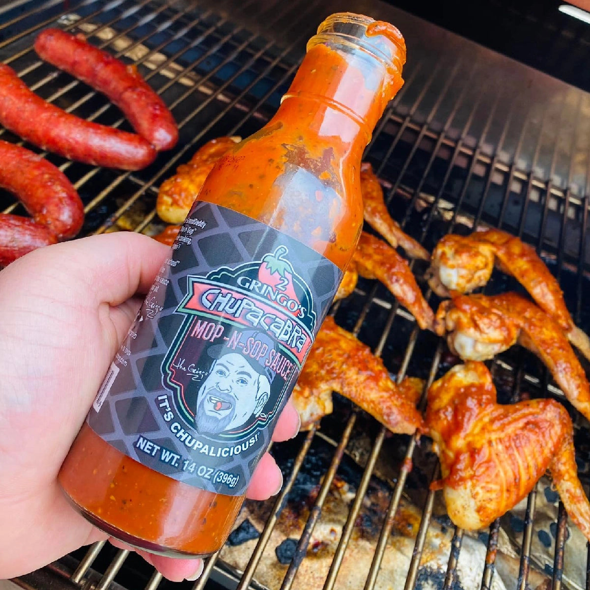 2 Gringo's Chupacabra Mop-N-Sop Sauce