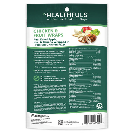 Healthfuls Chicken Wrapped Fruit Treats