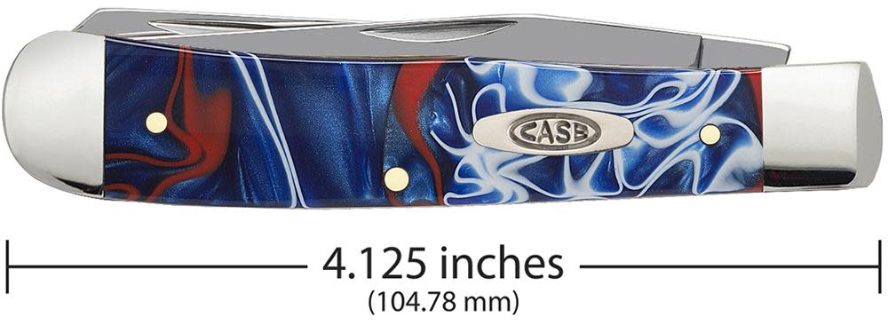 Case Patriotic Kirinite Trapper Knife