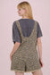 Leopard Printed Cotton Romper