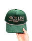 Nice List Club Canvas Cap