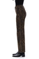 Bayeas High Rise Leopard Print Straight Leg Pants in Coffee