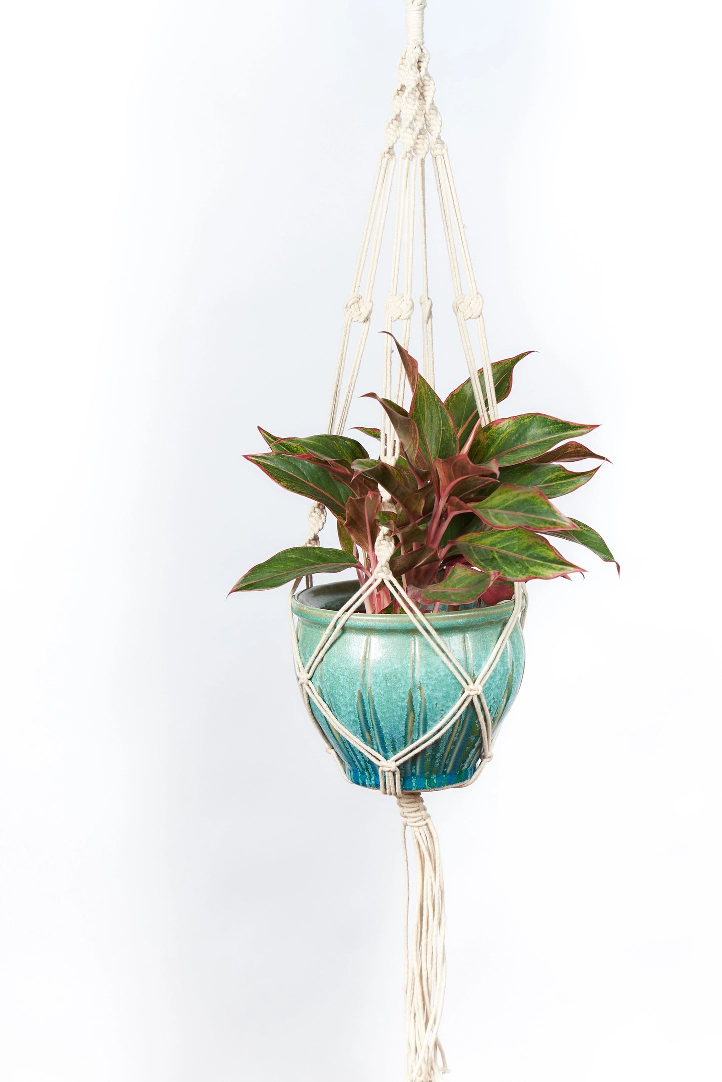 Primitive Planters 42" Cotton Woven Plant Hanger