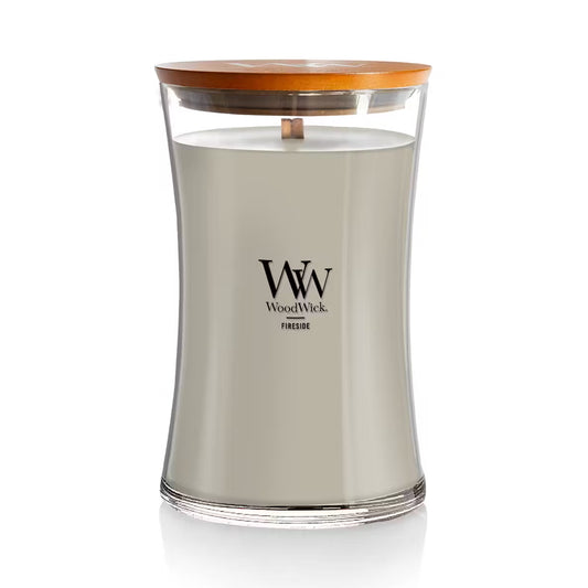 WoodWick Fireside Large Hourglass Candle