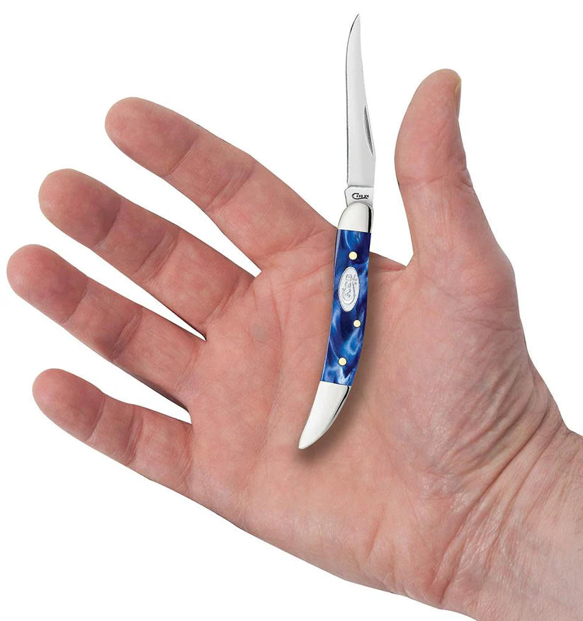 Case Blue Pearl Kirinite Small Texas Toothpick