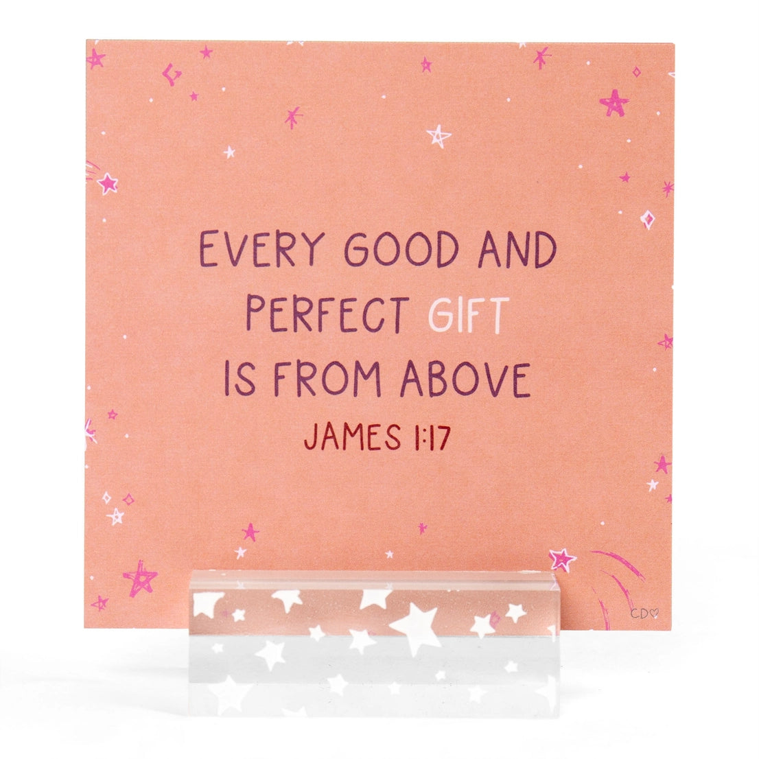 Verses For Gratitude – Bible Verse Card Set & Display Stand