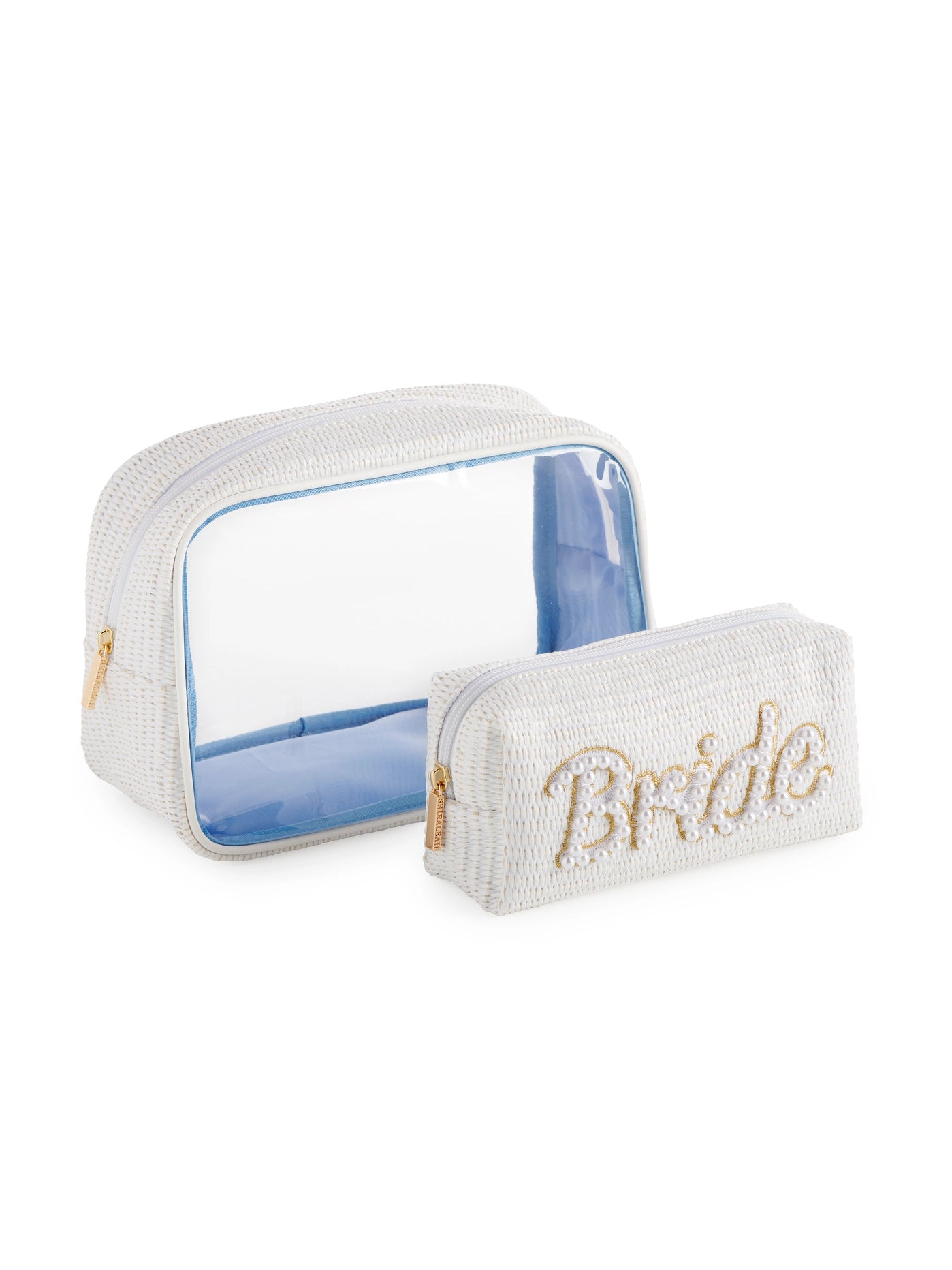 Shiraleah "Bride" Set of 2 Cosmetic Cases