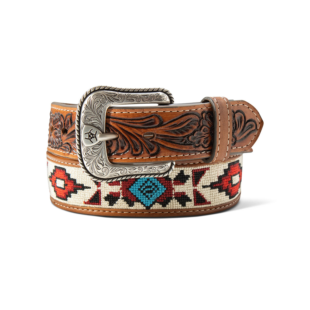 Ariat Multi Color Southwest Embroidery Belt