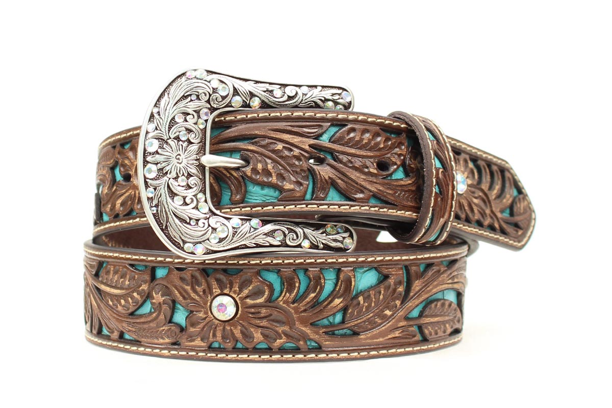 Ariat Turquoise Inlay Belt
