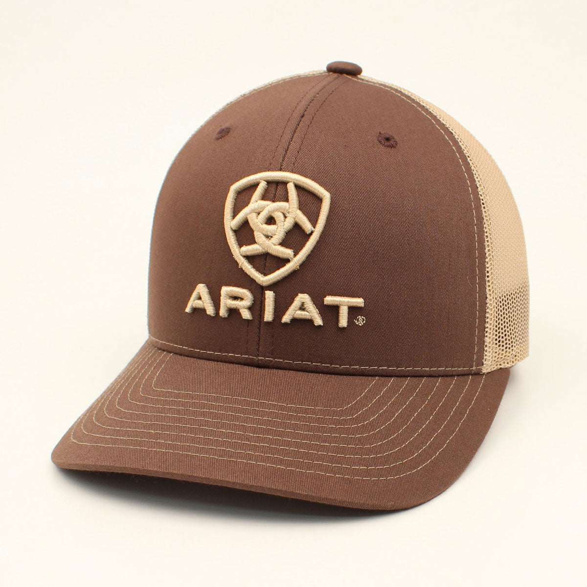 Ariat Brown Shield Cap