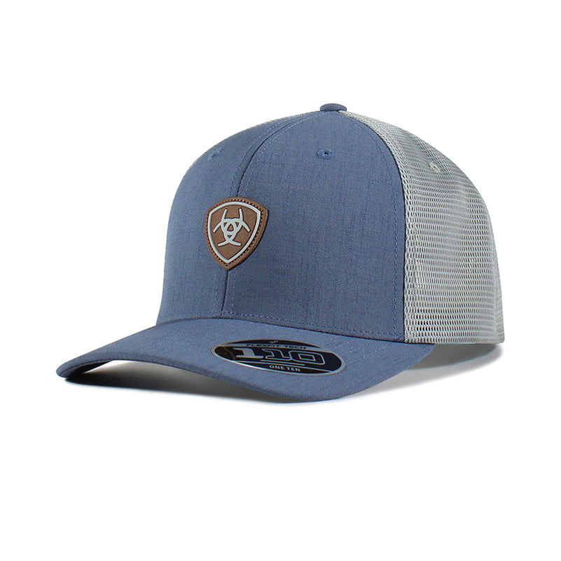 Ariat Light Blue Small Shield Logo Cap