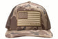 Ariat Brown Camo American Flag Snapback Cap