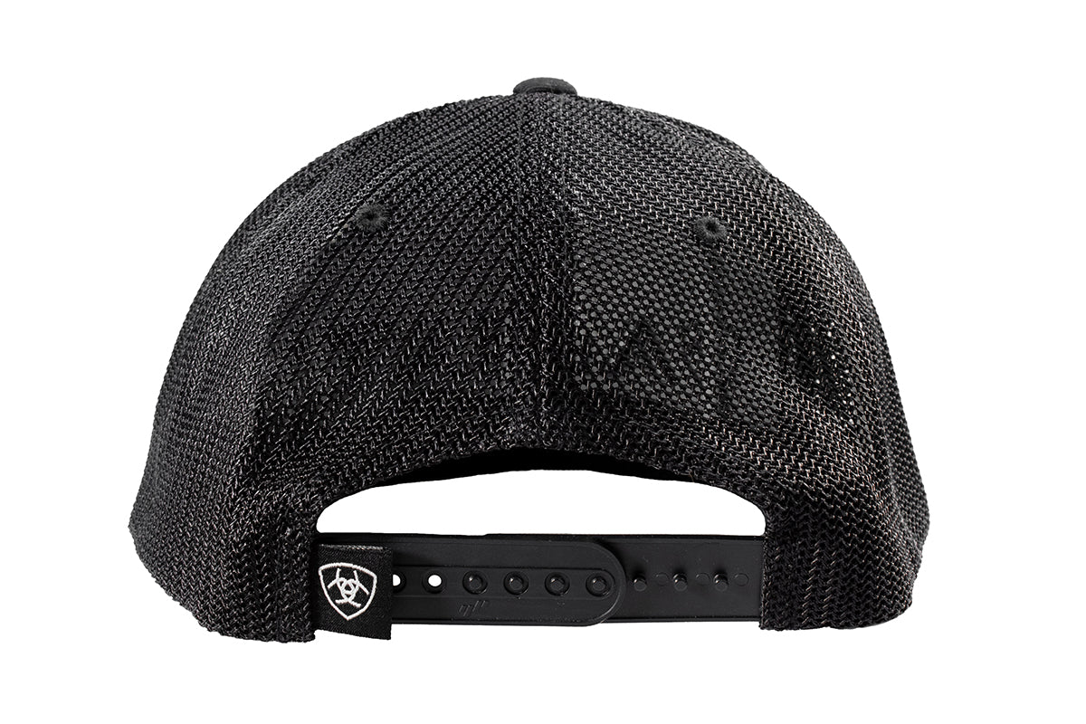 Ariat Black 3D Embroidery Cap