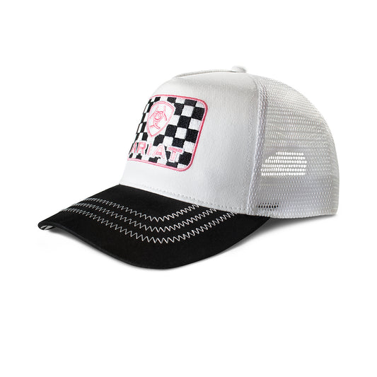 Ariat Checker Patch Cap