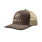 Ariat Youth Brown Embroidered Logo Snapback Cap