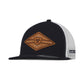 Ariat Navy Boot Stitch Snapback Cap