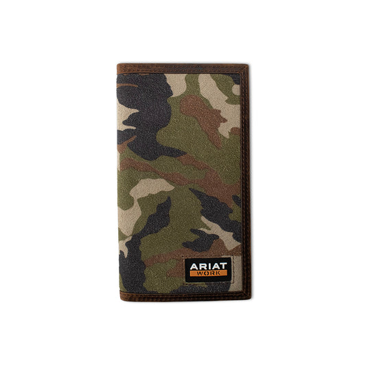 Ariat Work Camo Rodeo Style Wallet