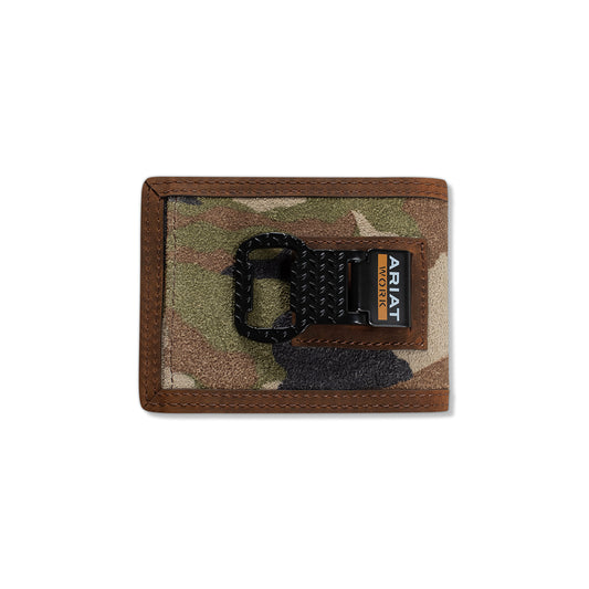 Ariat Work Camo Bifold Money Clip