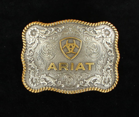 Ariat Antique Silver and Gold Buckle