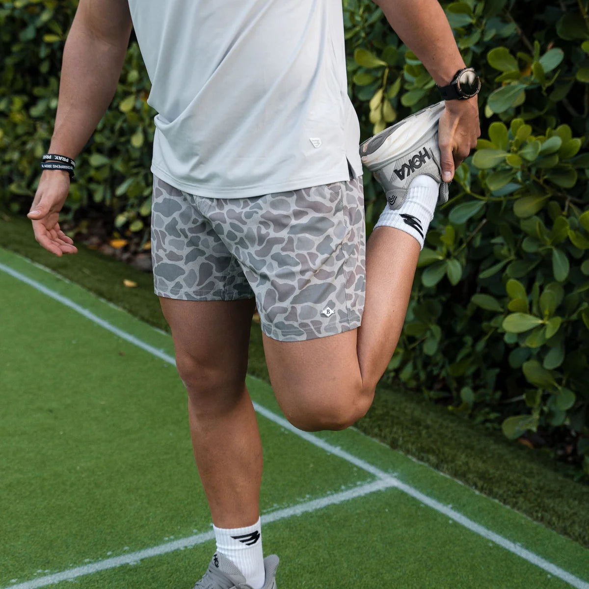 Burlebo Athletic Short in Classic Deer Camo