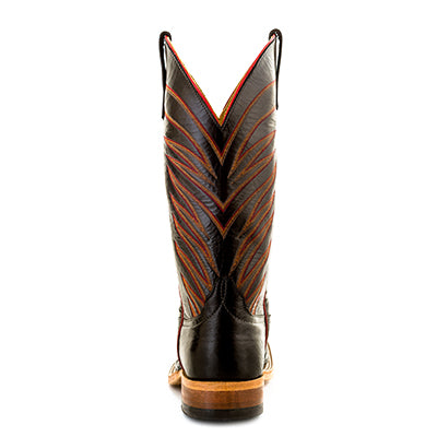 Anderson Bean Kids Black Caiman Print Boot