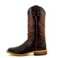 Anderson Bean Kids Black Caiman Print Boot