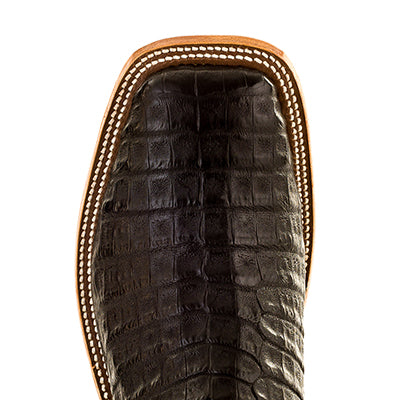 Anderson Bean Kids Black Caiman Print Boot