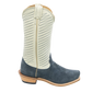 Fenoglio Cream and Navy Roughout Boot
