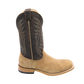 Fenoglio Tan Victoria Roughout with Brown Mexkite Cowboy Boot
