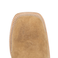 Fenoglio Tan Victoria Roughout with Brown Mexkite Cowboy Boot