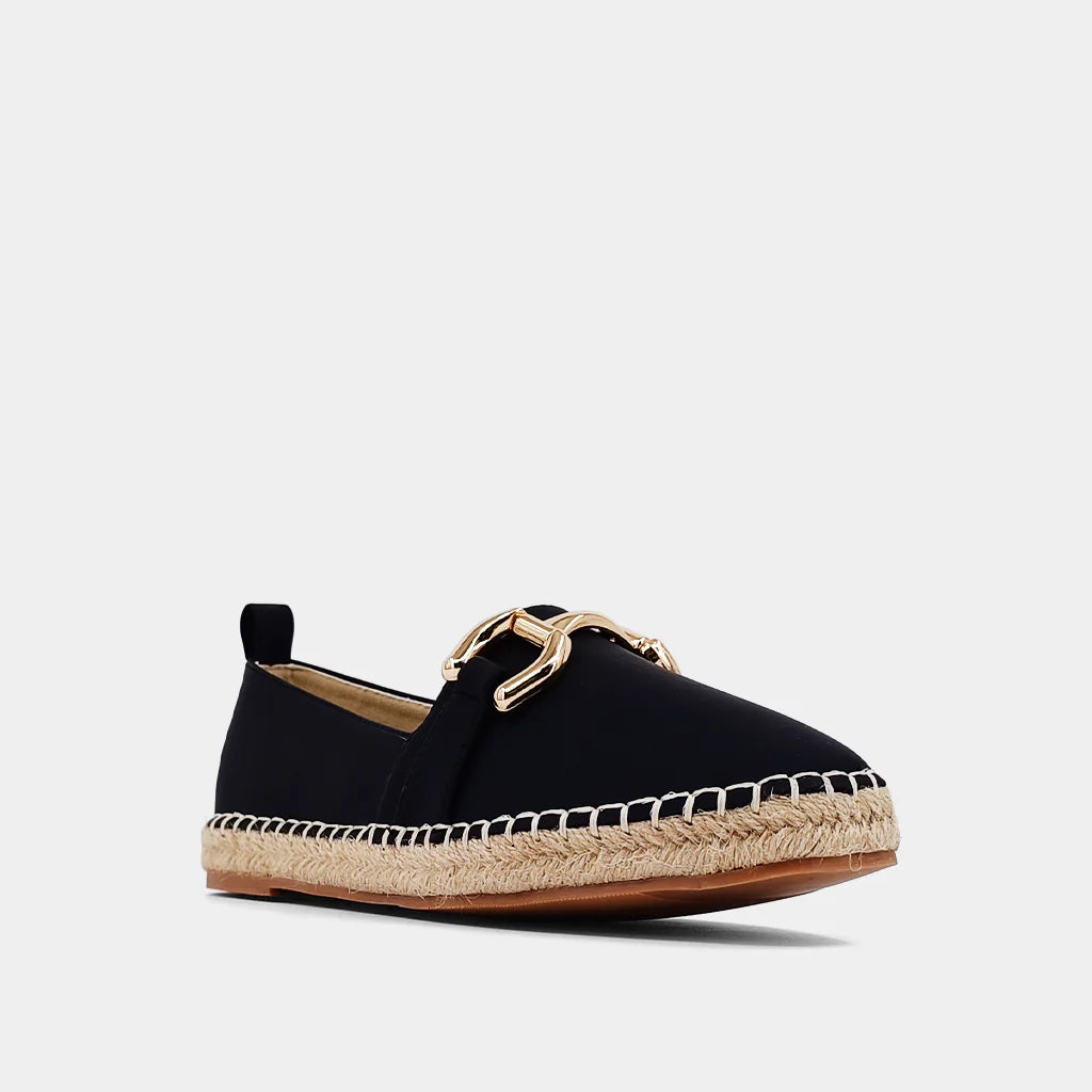 Shu Shop Augusta Black Espadrille