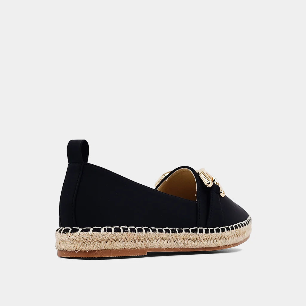 Shu Shop Augusta Black Espadrille