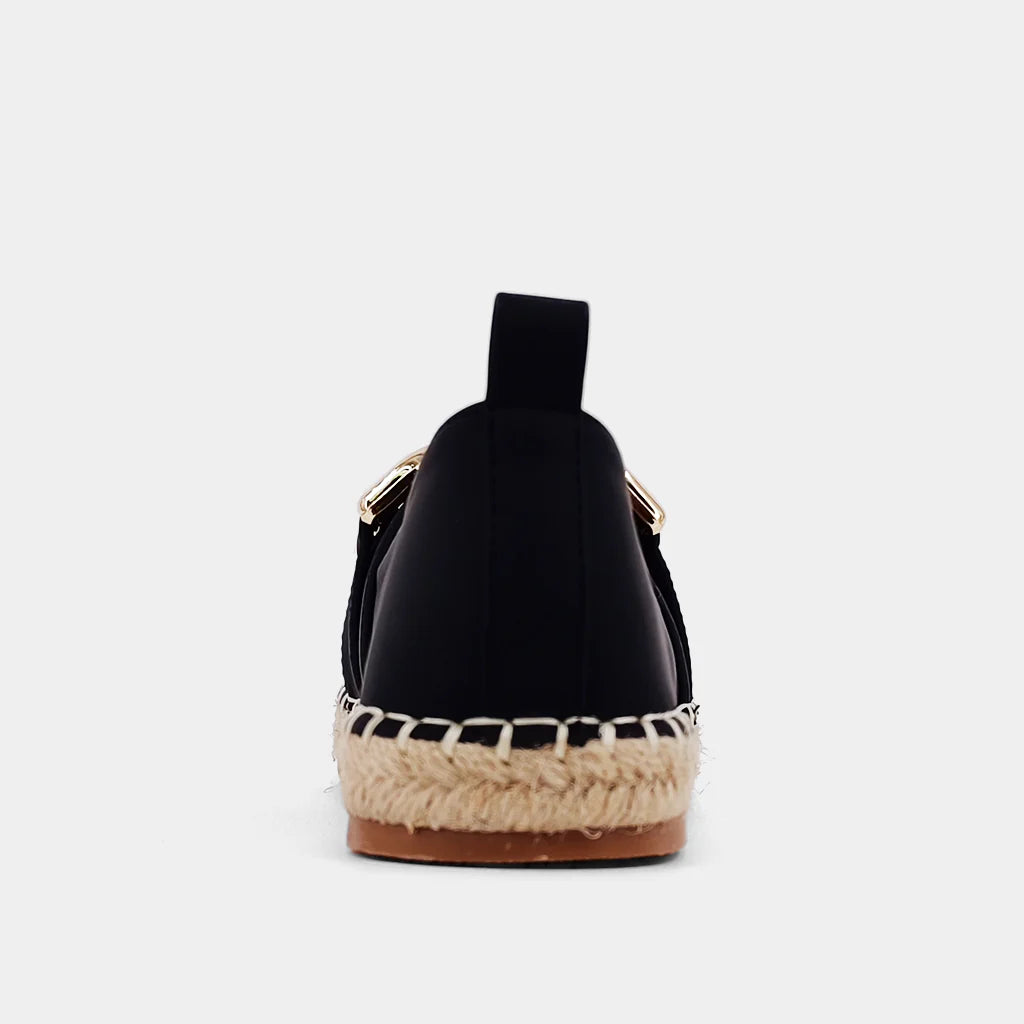 Shu Shop Augusta Black Espadrille